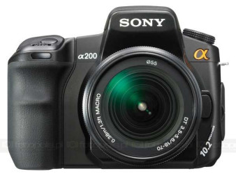 Sony A200 - delikatne odświeżenie