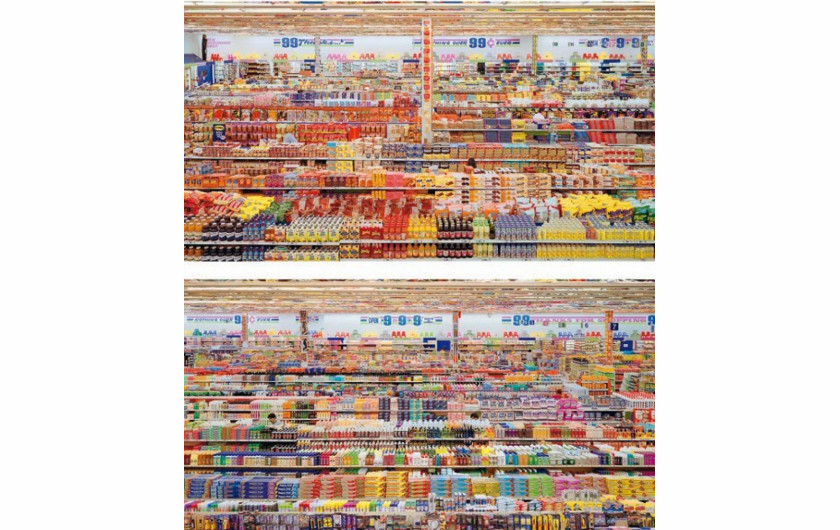 #6. Andreas Gursky, 99 Cent II Diptychon 2001 - 2007: $3,346,456