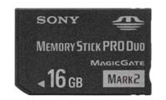 Memory Stick PRO Duo Mark2 16GB - nowa pojemność