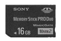 Memory Stick PRO Duo Mark2 16GB - nowa pojemność