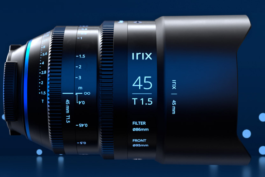 Irix Cine 45 mm T1.5 - lekki filmowy standard bez zniekształceń