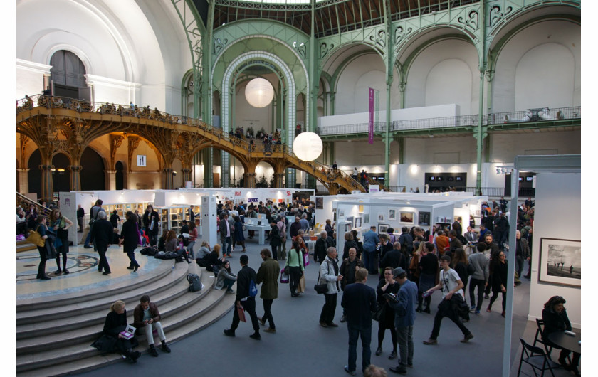 Grand Palais, część poświęcona książkom fotograficznym