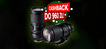 Cashback Tamron - do 960 zł zwrotu przy zakupie obiektywów do Sony E