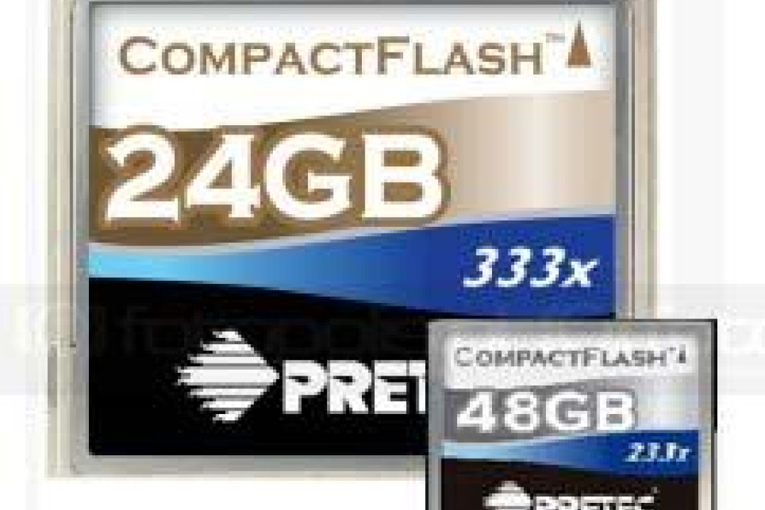 Compact Flash Preteca - 48 GB pojemności