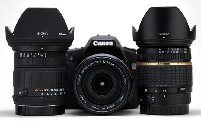  Standardowe zoomy klasy średniej do cyfrowych lustrzanek Canona - Canon 17-85/4-5.6, część 1
