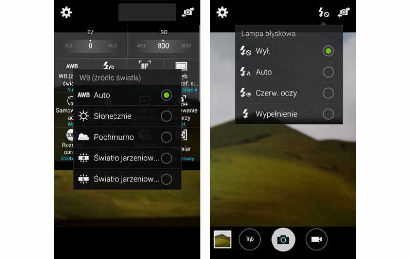 Samsung Galaxy K Zoom - menu