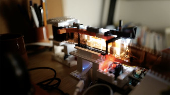 Skaner do negatywów z klocków Lego i komputera Raspberry Pi - zrób to sam