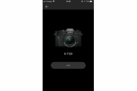 Fujifilm X-T30 - parowanie aparatu ze smartfonem