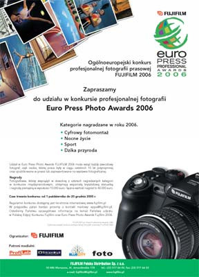 Euro Press Photo Awards FujiFilm 2006