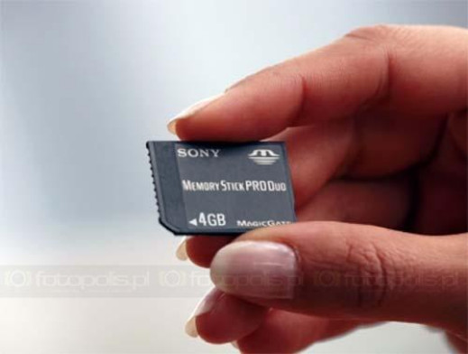 Sony wprowadza kartę Memory Stick PRO Duo 4GB