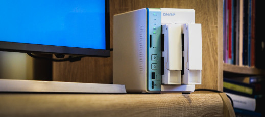QNAP TS-251A - test dysku sieciowego