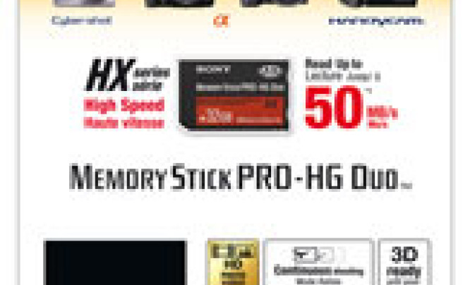  Sony Memory Stick PRO-HG Duo HX