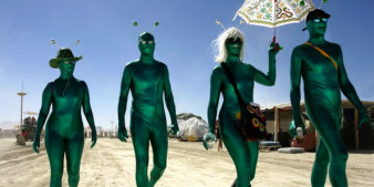 Romualdas Požerskis i Monika Požerskytė “Burning Man”