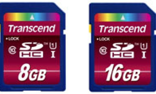 Transcend Class 10 SDHC 8 i 16 GB