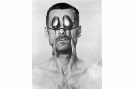 Vaclav Stratil - Monastic Patient, 1991-1994, From series of photo performances Courtesy of PPF ART a.s., Praha