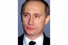 Jiři David - Vladimir Putin, from the series/z cyklu No Compassion, 2001, Dzięki uprzejmości Artysty i Dominik Art Projects
