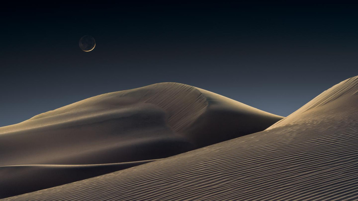 fot. Jeffrey Lovelace, "Luna Dunes", 1. miejsce w kat. Skyscapes<br></br><br></br>