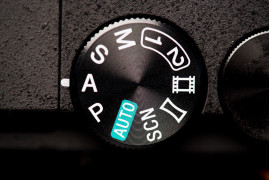 Sony A6300 - pokrętło trybów pracy