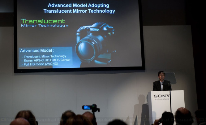 Konferencja prasowa Sony na Photokinie