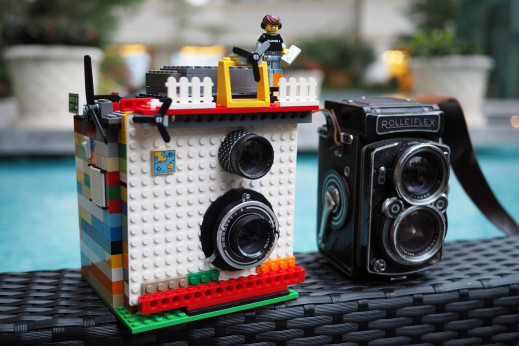 Fotograf stworzył aparat natychmiastowy z klocków Lego