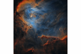 fot. Bogdan Borz, "Clouds in IC 2944", 2. miejsce w kat. Start and Nebulae<br></br><br></br>