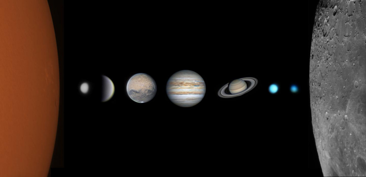 fot. 至璞 王, "Family Photo of the Solar System", 1. nagroda w sekcji Young Competition<br></br><br></br>