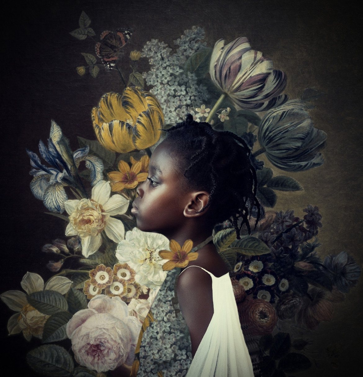 fot. Reiny Bourgonje, "African Flower", 2. miejsce w kat. Portraiture / Siena Creative Photo Awards 2021