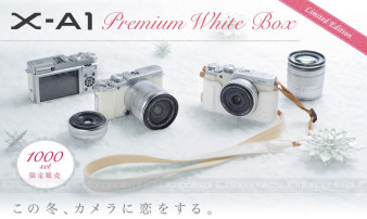 Fujifilm X-A1 - biała wersja w Japonii