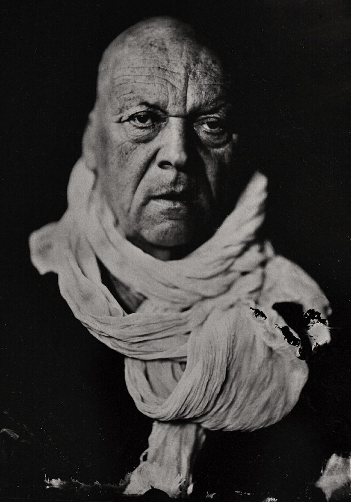 portret fotografika Krzysztofa Pruszkowskiego w technice ambrotypii