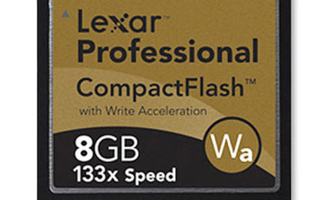  Lexar Professional 8GB CompactFlash 133X - najszybsza, największa
