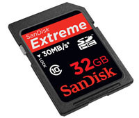 SanDisk Extreme SDHC 32 GB - rekordy prędkości