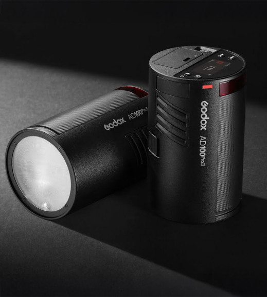 Godox AD100 Pro II - kieszonkowa głowica plenerowa z większą baterią i możliwością ładowania przez USB-C 