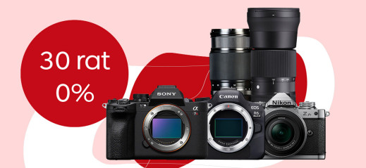 30 rat 0% na wybrane aparaty i obiektywy z okazji 30. urodzin CEWE FOTOJOKER